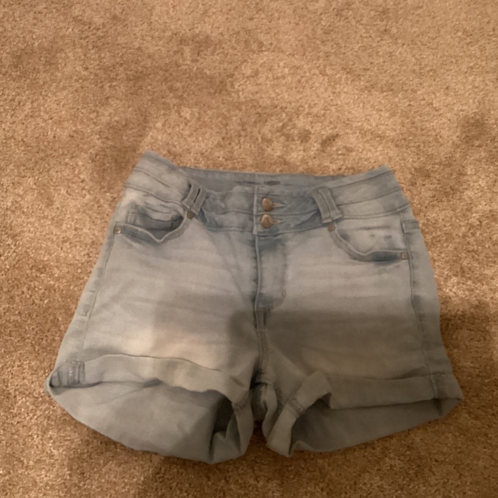 Blue spice Jean shorts